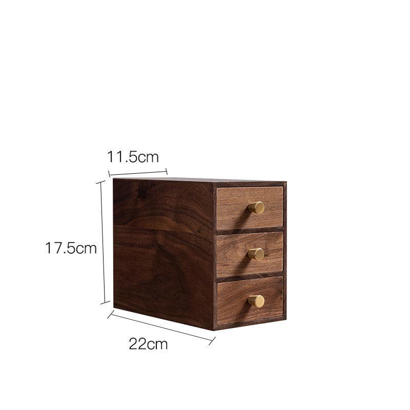 Desk Organizer with Drawer and Pen Holder - Computer Desk Raised Rack - MerMoh