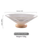 Patterned Glass Coffee Table Bowl - MerMoh