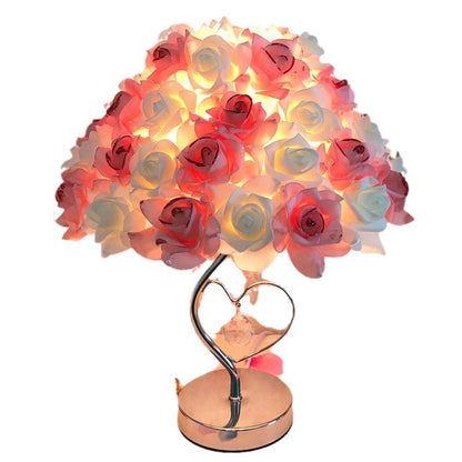 Elegant Heart-Shaped Desk Lamp